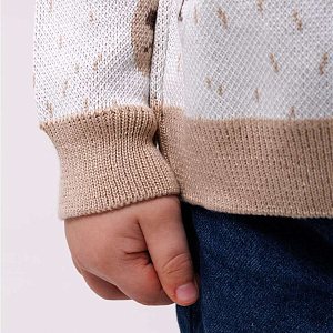 Кардиган вязаный LUKNO "Мишки"